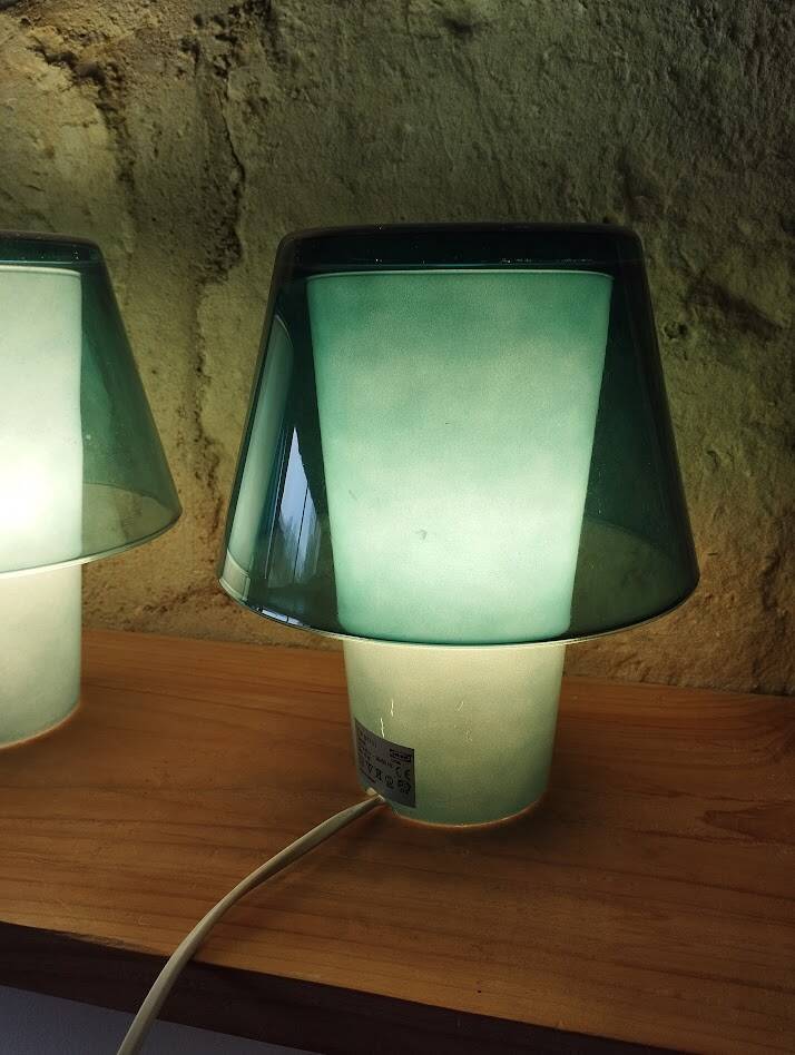 Ikea gavik lamp – blue –