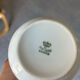 Antique tea set in Limoges porcelain by Chastagner, 3 pieces.