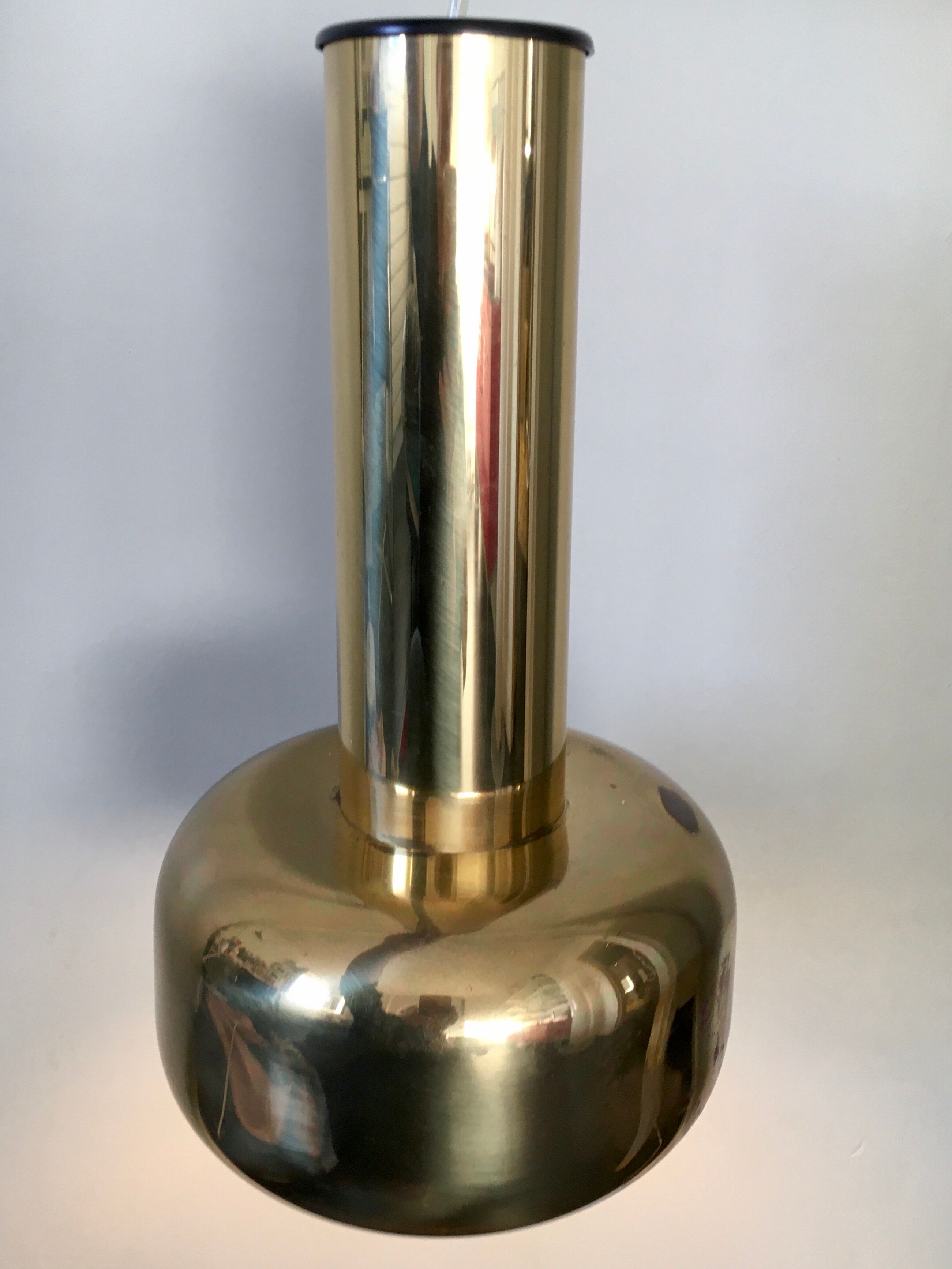 Golden suspension in chrome metal 70s/80s