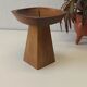 Teak candle holder 1970