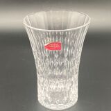 Arques crystal vase (original label)