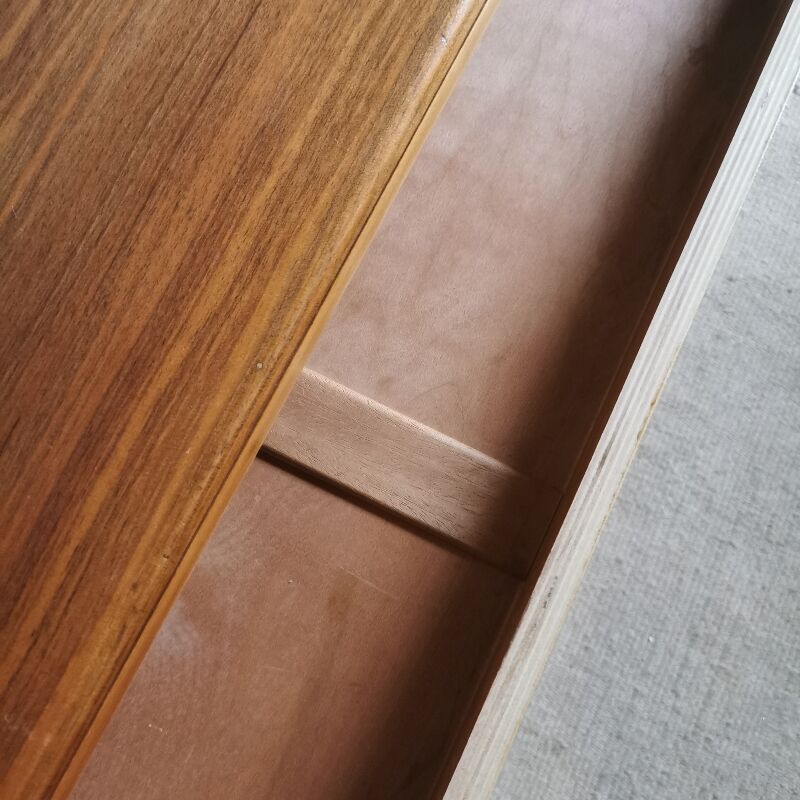 Vintage rosewood chest of drawers