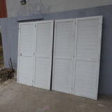 Lot de 4 volets persiennes pleines l 268 cm x h 212 cm