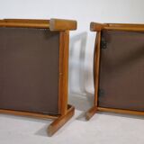 Teak Highback Lounge Chairs by L. Olsen & Søn, Set of 2, Denmark, 1960s