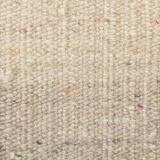 Striped Pattern Brown & Cream Vintage Kilim Rug, 220x300Cm