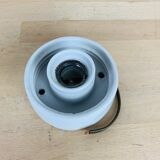 Opaline globe wall lamp and ceiling ceramic lamp