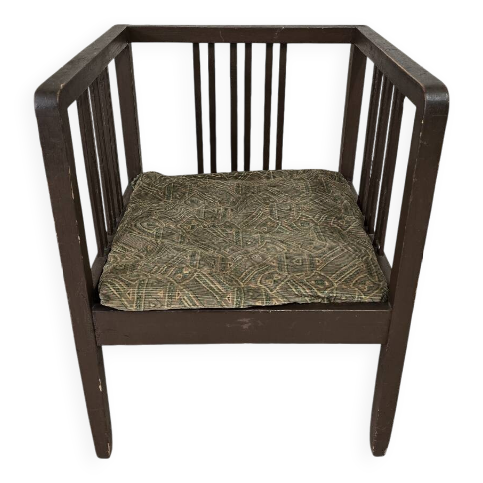 Art Deco cubic armchair