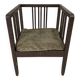 Art Deco cubic armchair
