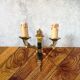 Empire wall lamp in bronze h20 cm