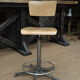 Chaise d'architecte réglable 1950