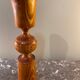 Wooden candle holder