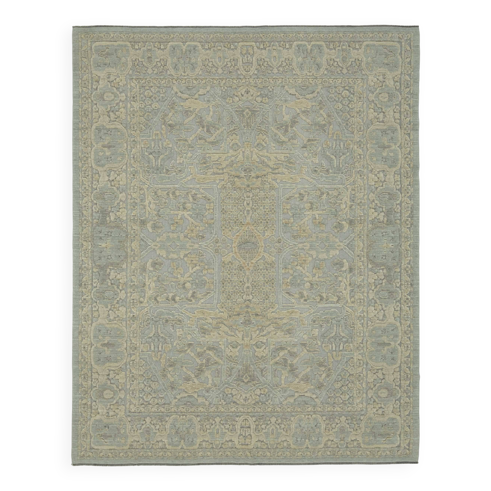 Turkish Handcrafted Loom Oushak Rug 264 cm x 330 cm