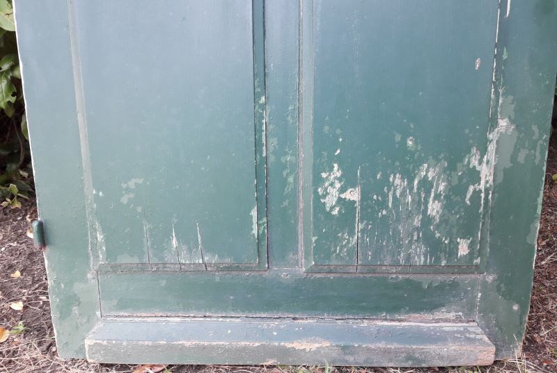 door 80x213cm Old oak glazed landing