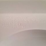 Cendrier spiros, eleonore peduzzi riva pour artemide, 1970.