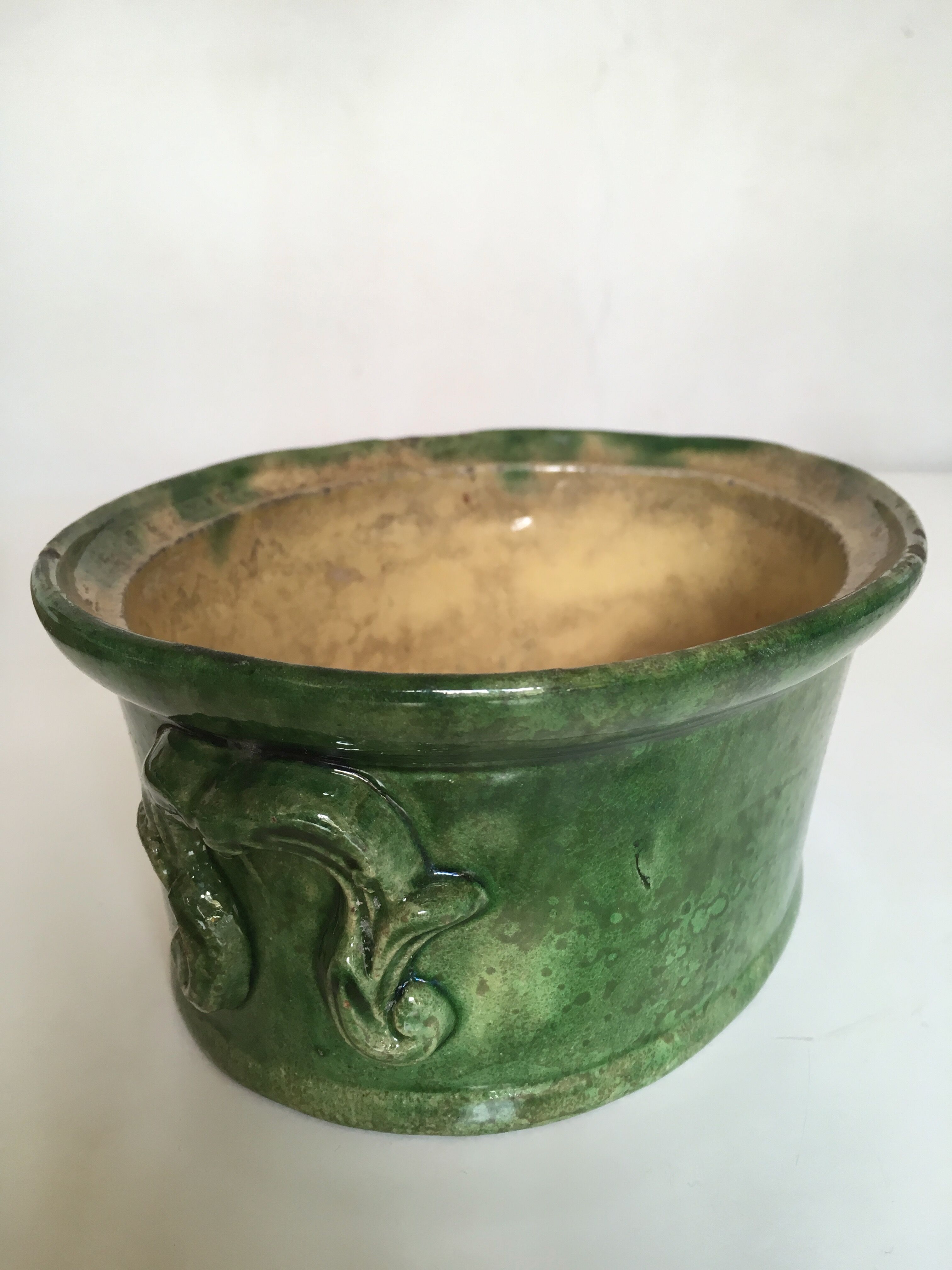 Ground soil dish 19th L'Herminé in Orchies