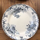 Set de 10 assiettes Terre de Fer Floreal Boulenger