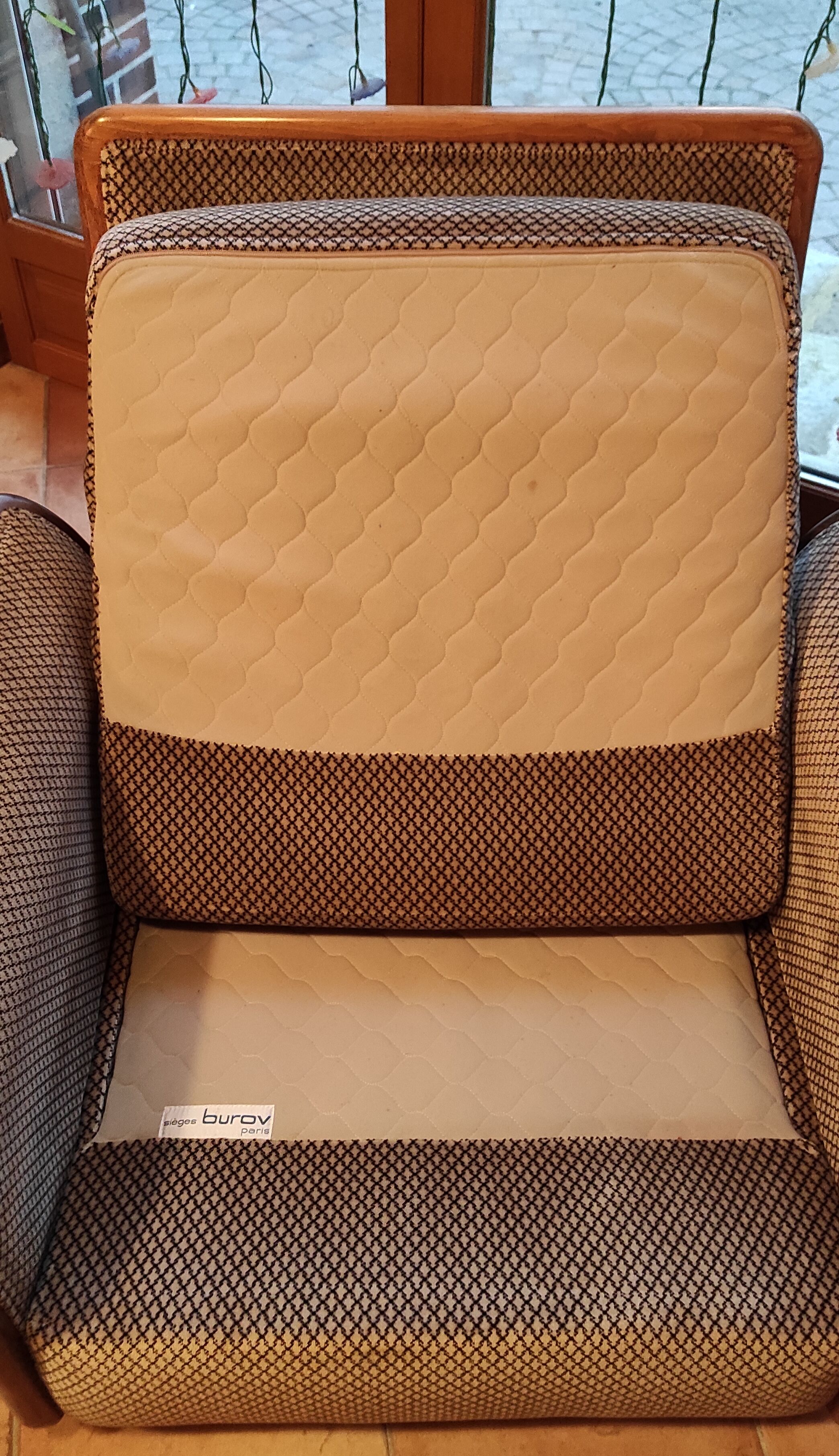 Burov art deco armchair (sofa also available)