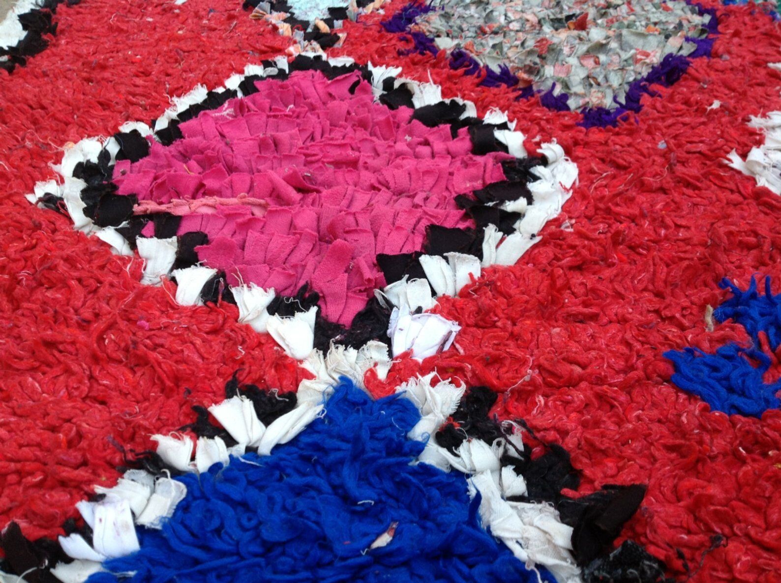 Carpet boucherouite 125x240cm