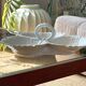 White earthenware plate