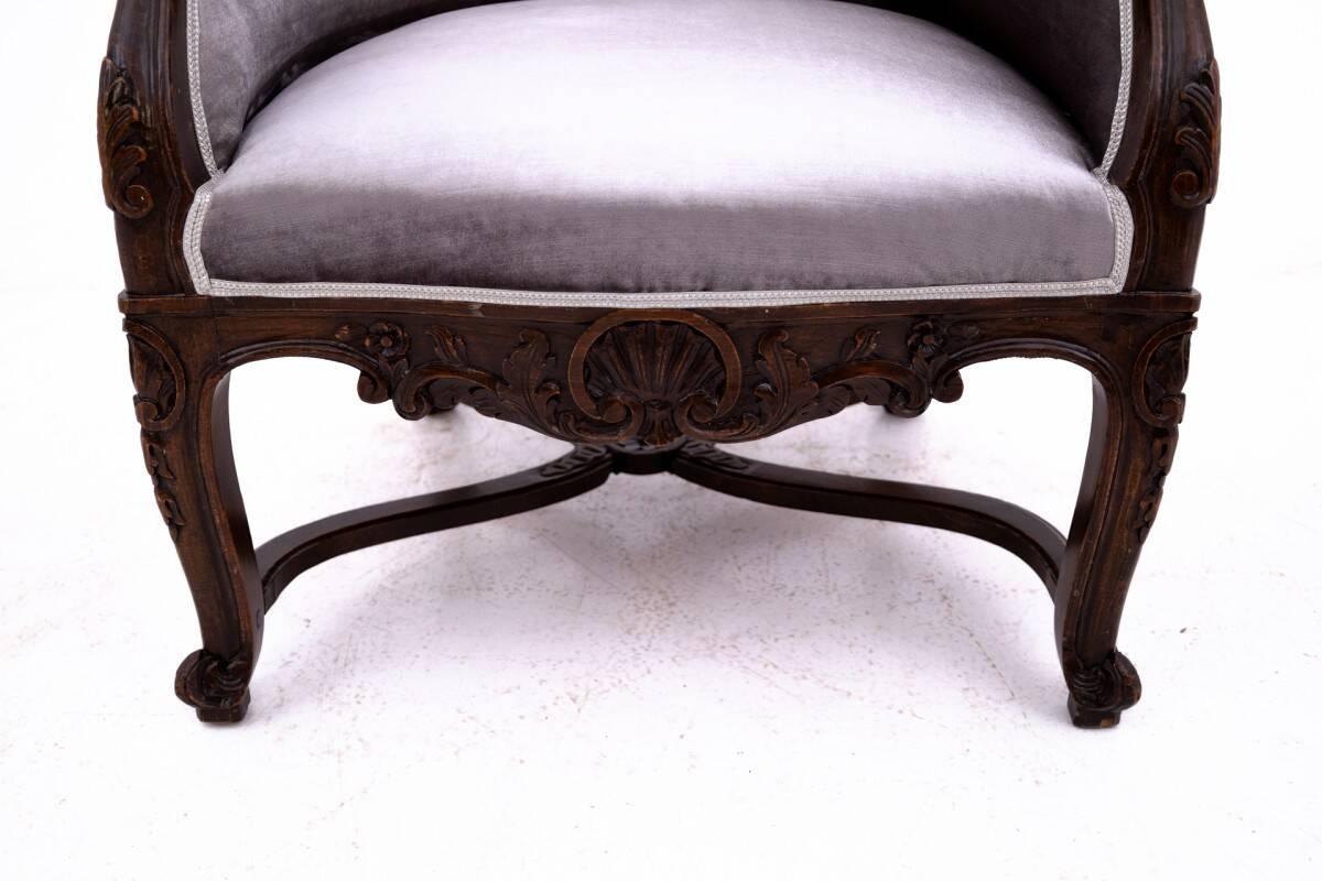 Armchairs, France, circa 1890.