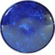 Sèvres porcelain cobalt blue footed bowl with gold rim – center