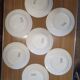 Lot of 7 flat plates in earthenware "Sarreguemines & Digoin", model SAVERNE.