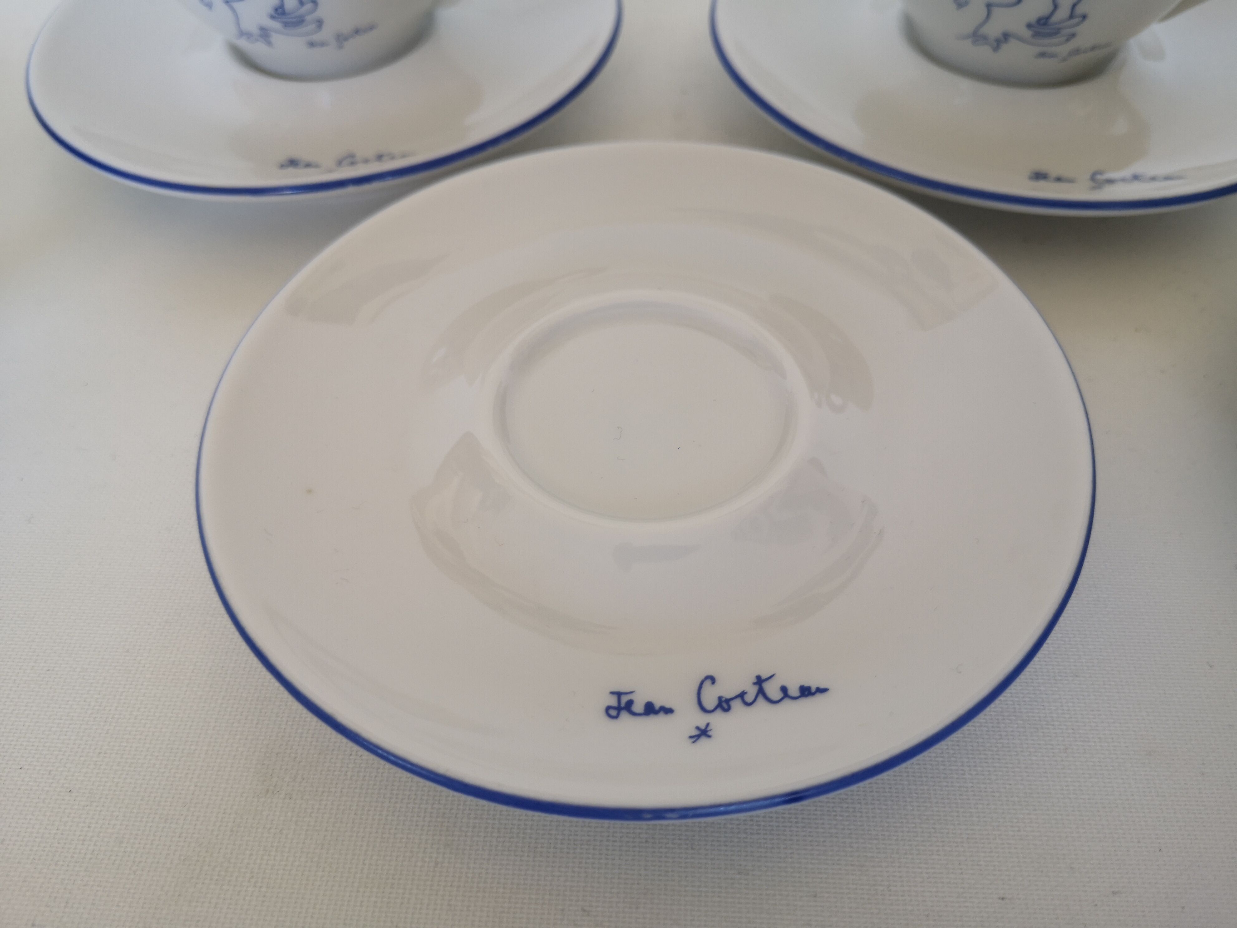Jean Cocteau 4 cups set