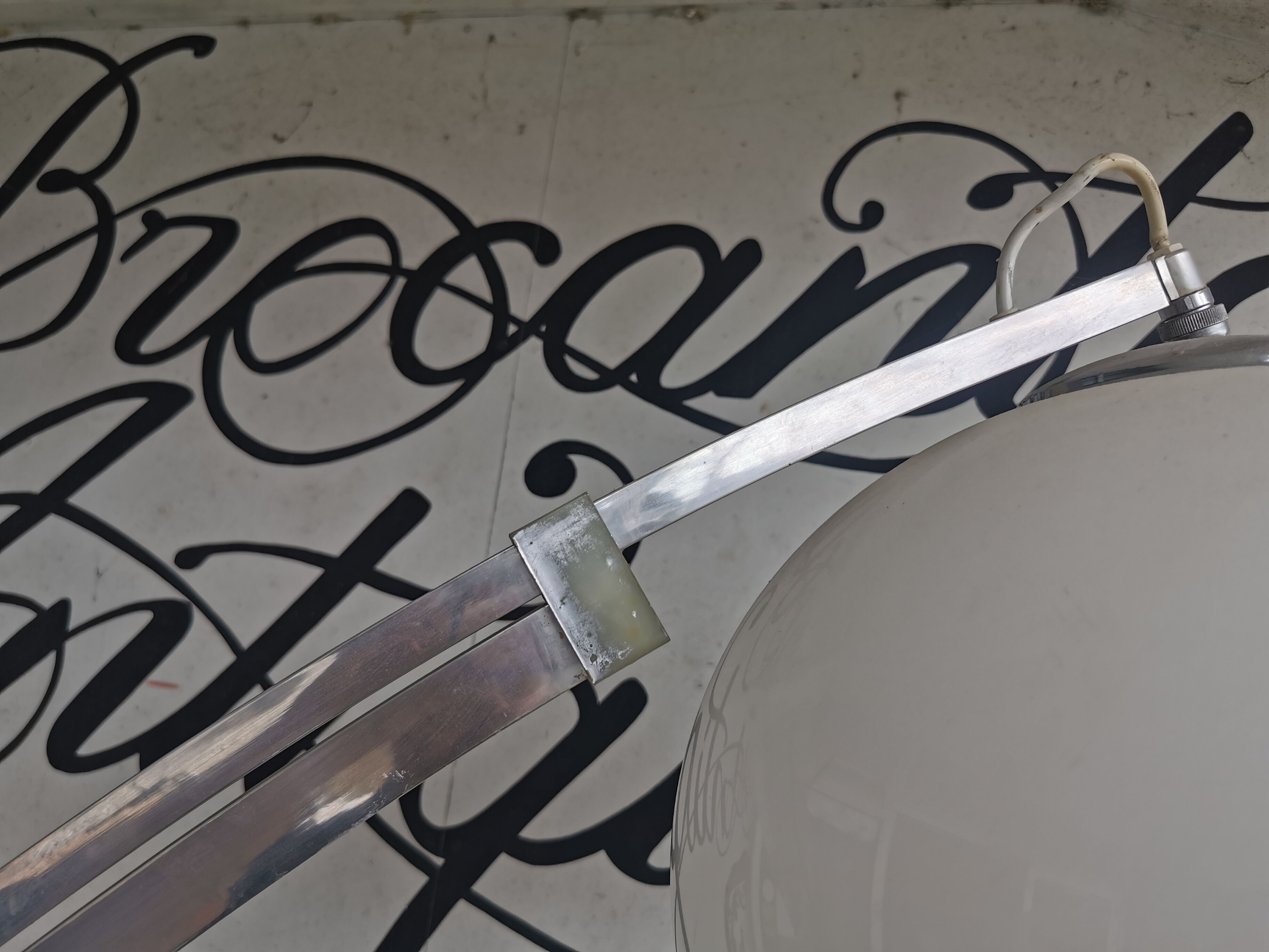 Floor lamp 1970's removable arc model