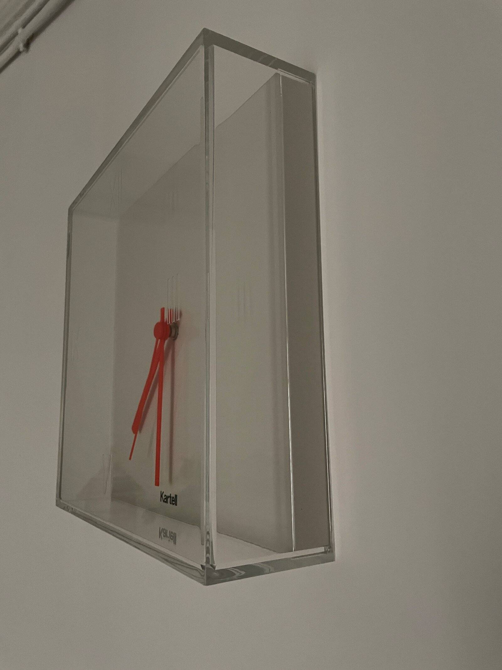 Kartell Tic & Tac Wall Clock