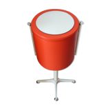 Vintage hairdresser orange year 60