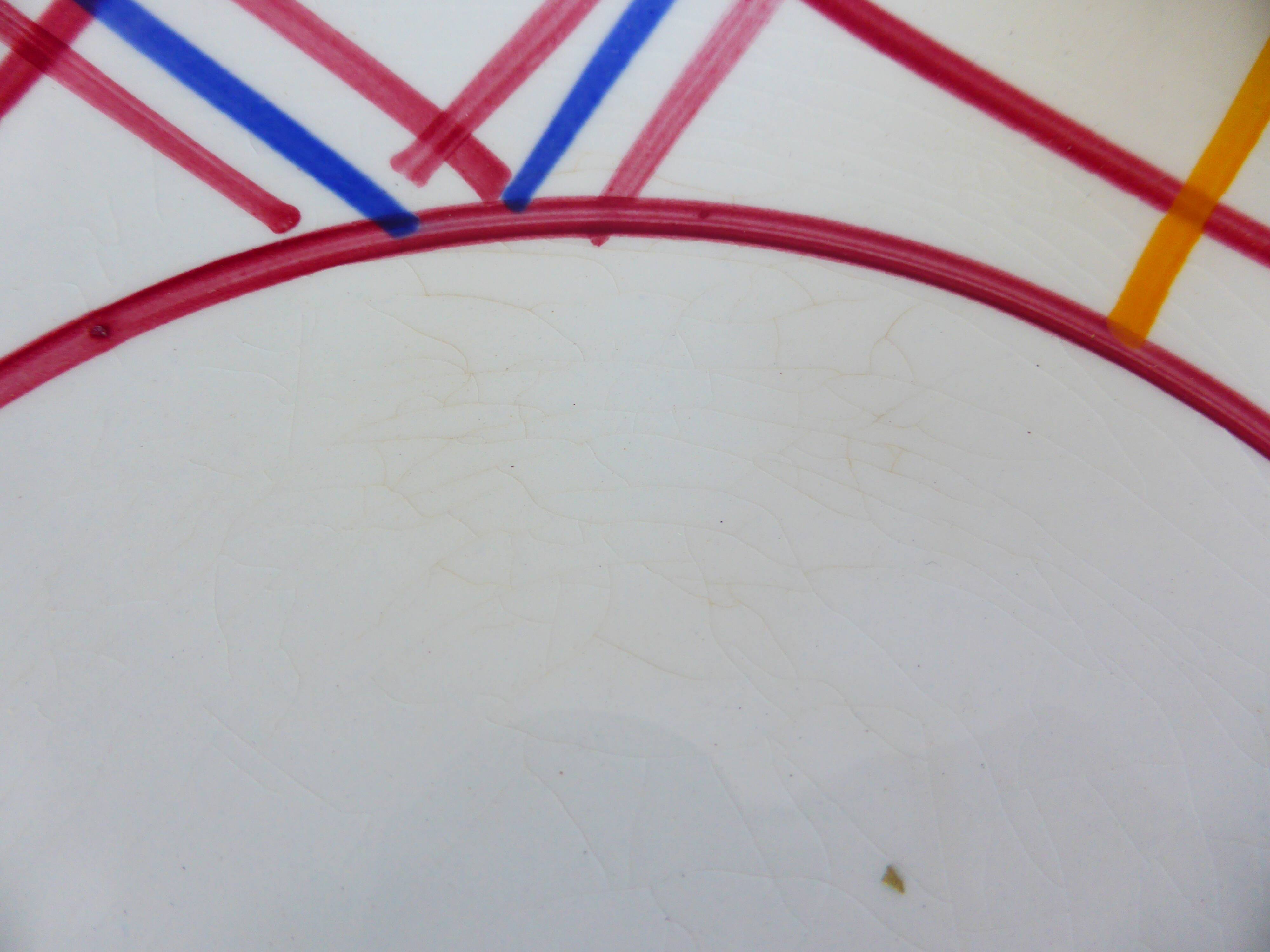 4 serving plates from the Gien Malvina model 2008167