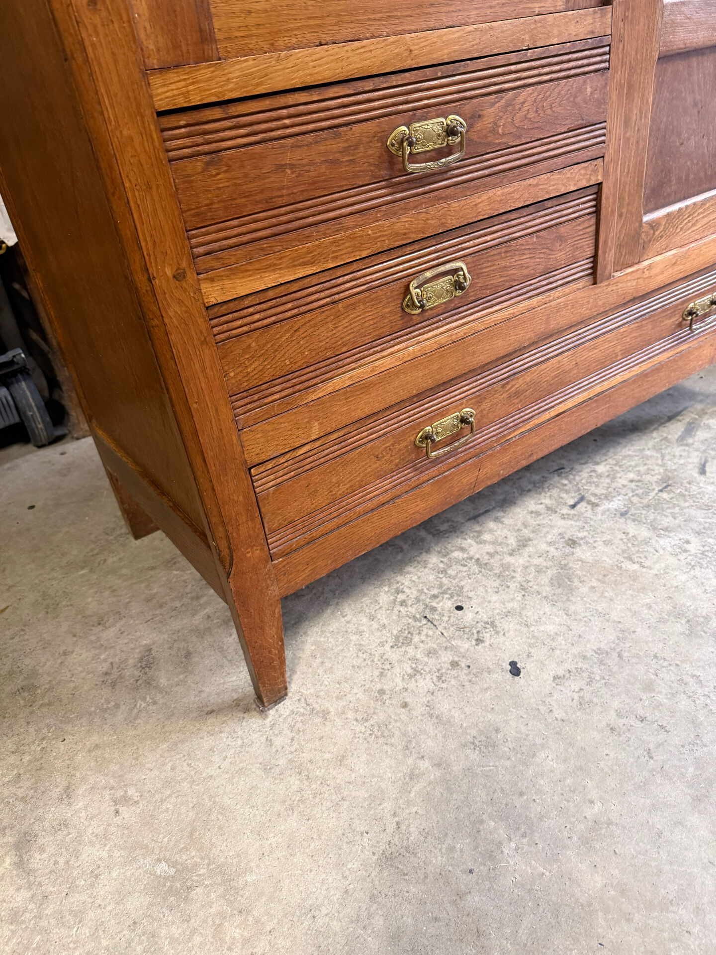Parisian wardrobe Art Deco chest of drawers
