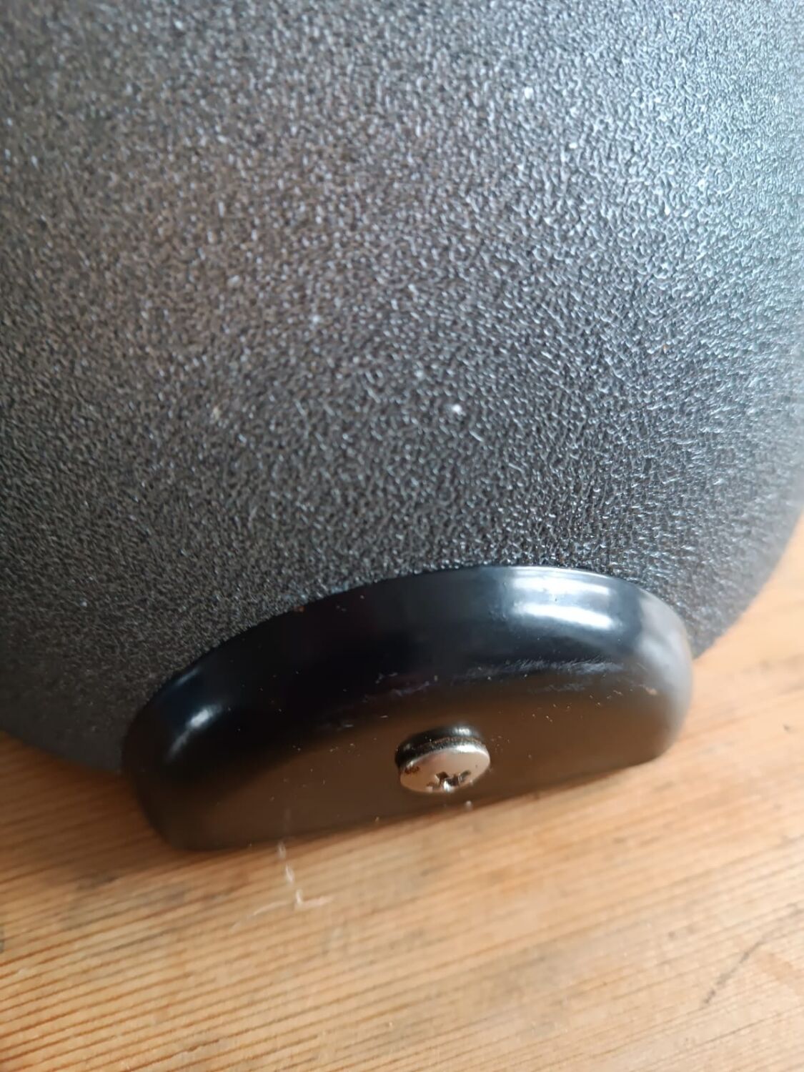 Pair of black granite glass wall lights