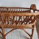 Rattan bench, 1970s