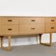 Midcentury Teak Sideboard /Dressing Table / Drawers. Vintage Modern / Retro