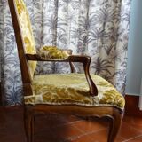 Counterpart of Louis XV period armchairs called "A la Reine"