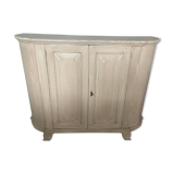 Solid wood sideboard made artisan