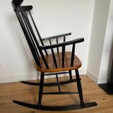 Vintage Scandinavian design rocking chair