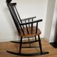 Vintage Scandinavian design rocking chair