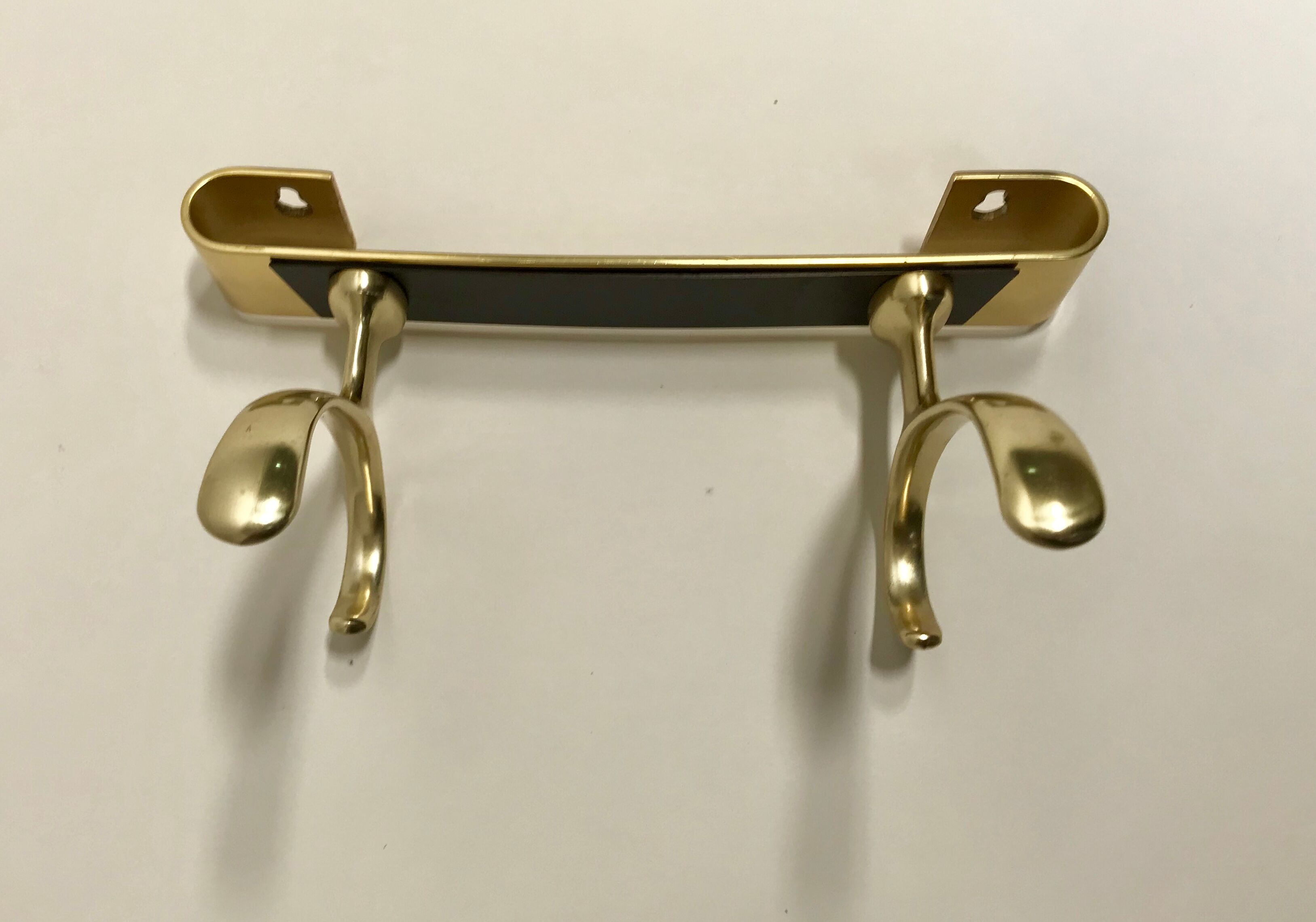 Pair of golden 60s patères