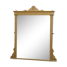 Victorian giltwood overmantle mirror