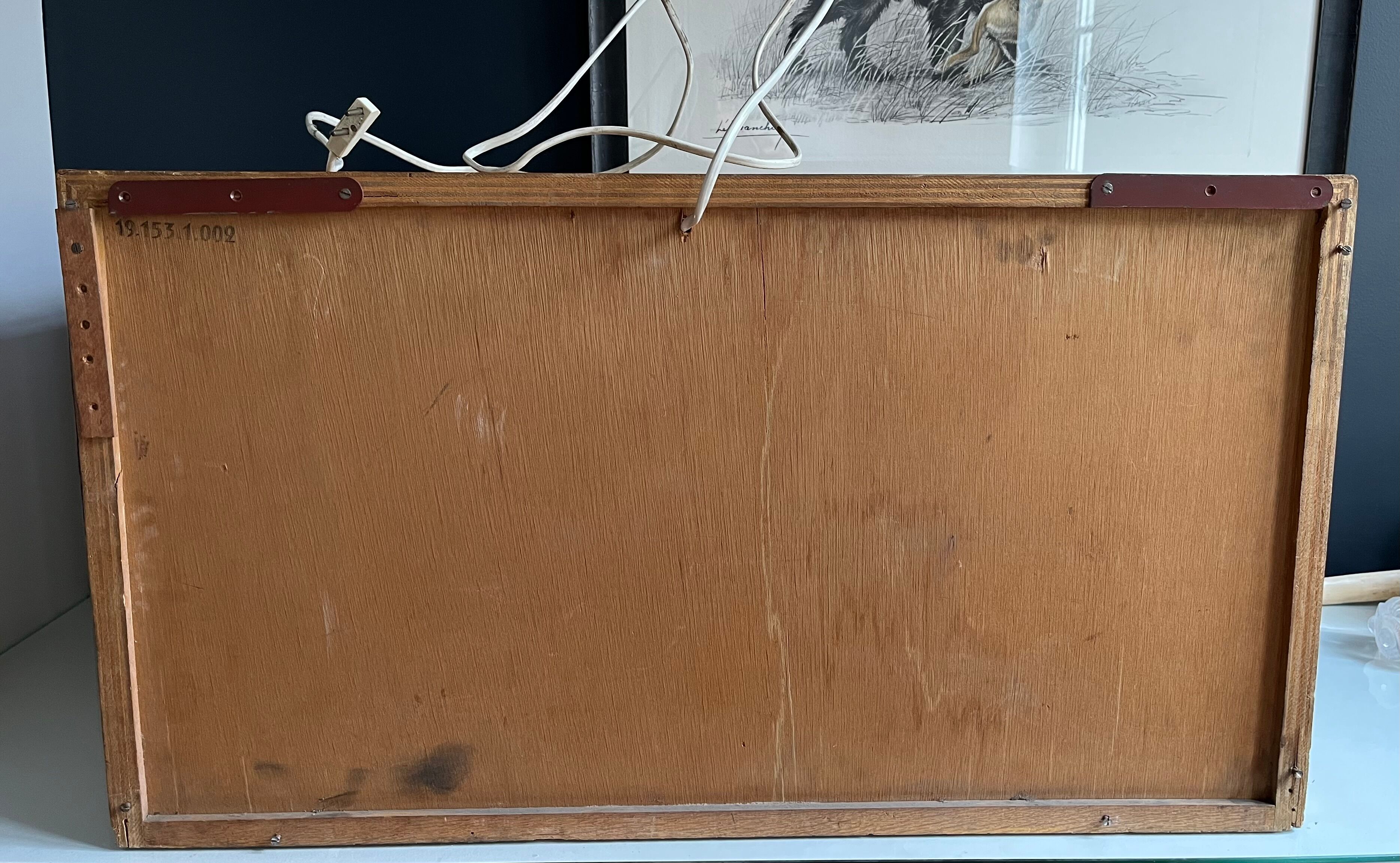 Vintage hanging desk