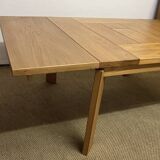 Maison Regain solid elm extendable dining table