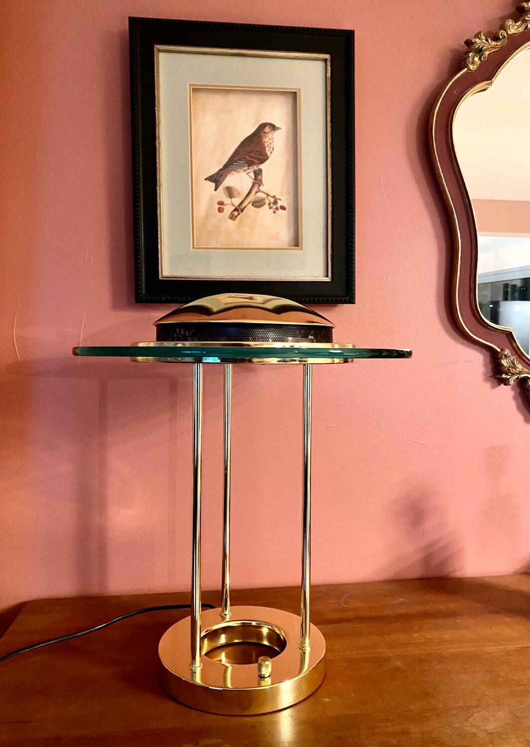 Saturn led lamp by Robert Sonneman 1980