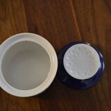 Sugar bowl Bavaria blue and white