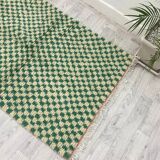Handcrafted Moroccan Berber carpet 156 x 100 CM