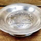 Christofle shell butter dish silver metal cookie cutter butter mold