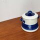 Grand Terrine Couvercle de Pot Suédois du Milieu du Siècle Koka Blue Bla par Hertha Bengtson pour Rörstrand, années 1950