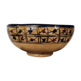 Ancienne coupe Qajar céramique perse XIXe