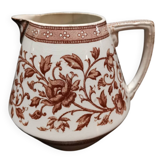 Sarreguemines milk jug